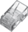 Prizë modulare RJ45 Digitus A MO 8P8C, për kabllo UTP, transparente