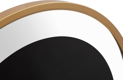 Orë muri Mauro Ferretti Fashion, 60cm, hekur, e artë edhe e zezë