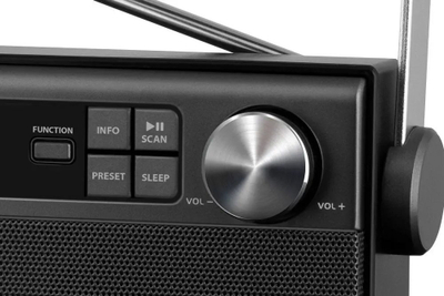 Radio portabël Sencor SRD 7800, DAB+, Bluetooth, gri