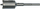 Kapëzë cilindrike Yato Core Drill Bit 82mm, SDS Plus, gri
