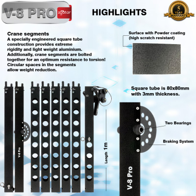 Zgatar V8-PRO Crane