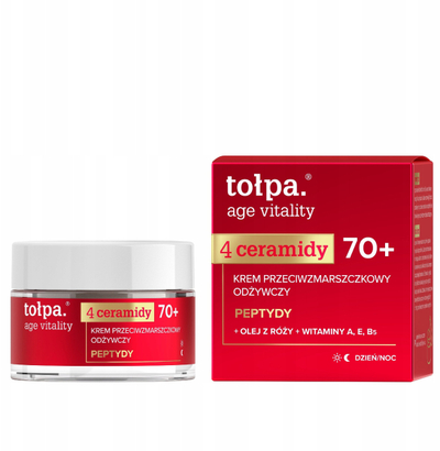 Крем за лице против брчки и хранлив 70+, 50 ml, за зрела кожа