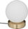 Lampë tavoline Atmosphera Dris White Ball, 16cm, E14 25W, e bardhë