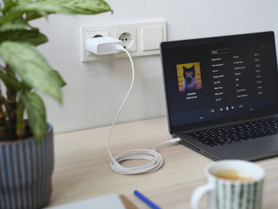 Karikues muri Trust MAXO, USB C, 100W, i bardhë