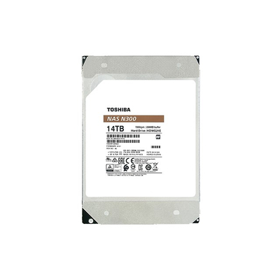 Disk HDD Toshiba N300 NAS, 14TB, 7200rpm, e zezë