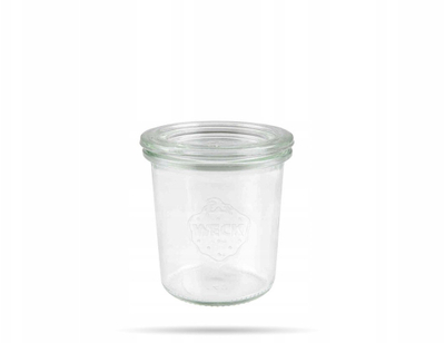 Set kavanoza qelqi Westmark Mini Sturz, 140 ml, 6 copë, transparent