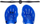Paddle dore për not NILS Aqua NQAP10, madhësi universale, blu
