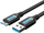 Kabllo USB Vention USB 3.0 në Micro USB B, 3m, USB 3.2 Gen 1, e zezë