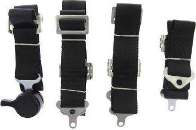 Rrip sigurie sportiv MTuning 4-point, 4 pika, 2", i zi