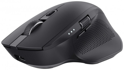 Maus pa tela Trust Ozaa+ Multi-Connect, Bluetooth edhe USB, i zi