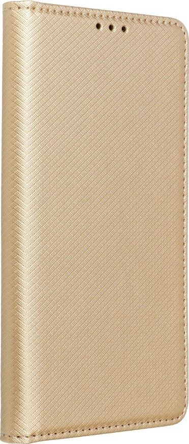 Këllëf libër për Motorola Moto G100 / Edge S, me magnet, me xhep për karta, ngjyrë gold