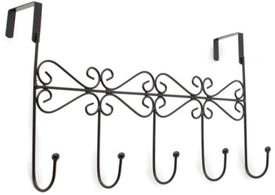 Varëse rrobash Domoletti HOOK D5 2 C1039.18, 5 grepa, e zezë