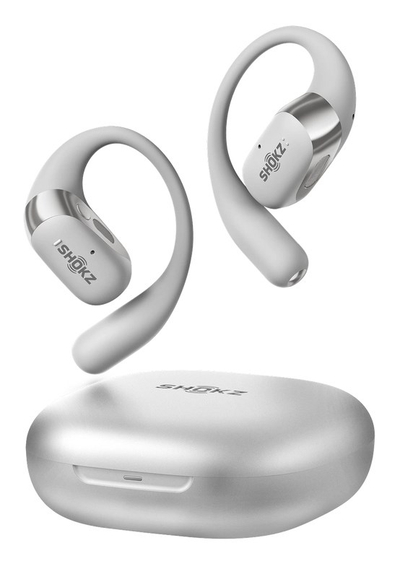 Kufje pa tela Shokz OpenFit 2 Plus T921 ST, open ear, që s’i hyn ujë, gri