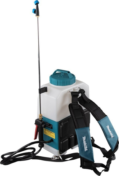 Spërkatës shpine Makita DUS158Z, 18V, 15L, blu e bardhë
