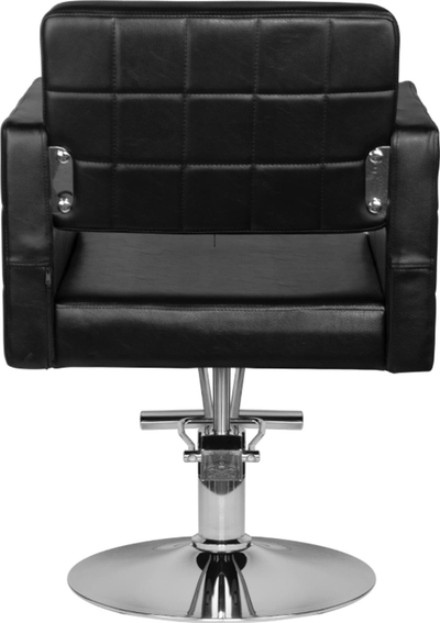 Karrige frizerie Activeshop Hair System HS33, rregullim lartësie, e zezë