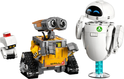 Set ndërtimi LEGO Disney Pixar Wall E dhe Eve 43279, për fëmijë, shumëngjyrësh