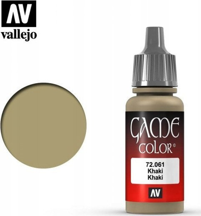 Bojë akrilike Vallejo Game Color 72061, 17ml, khaki
