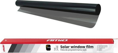 Folie mbrojtëse xhami AMiO 01651, 0.50x3 m, 30% transmetim drite, e zezë