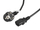 Kabllo rryme Lanberg CA-C13C-11CC-0030-BK, CEE 7/7 në IEC 320 C13, 3m, e zezë