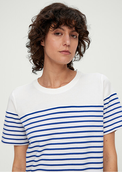 Fustan S.Oliver Regular Fit, bardhё-kaltёr