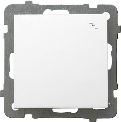 Ndërprerës Ospel AS 10AX 250V (ŁP-3G / m / 00), i bardhë 