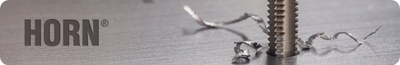Set çezme dhe filier HORN M3x0.5, HSS, për metal, ngjyrë metalike