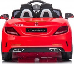 Makina elektrike për fëmijë Milly Mally Mercedes Benz SLC, me telekomandë, pezullim me susta, e kuqe