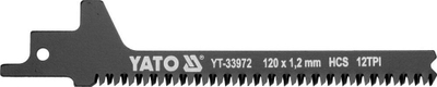 Сечило за алтернативна пила Yato HCS, 120mm, 12T, за кружно сечење