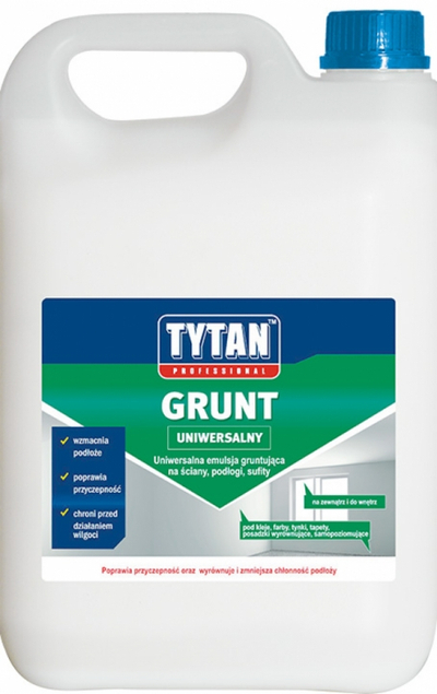 Primer universal Tytan, 6L, për mure dhe fasada, transparent