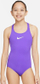 Rrobë banje për goca Nike Essential Jr NESSB711 620, poliestër, njëpjesëshe, e kuqe