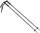 Shkopinj skish Martes Alpine Ski II, 120 cm, argjend