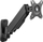 Mbajtëse muri për monitor Neomounts WL70-440BL11, 17"-32", rregullim lartësie, e zezë