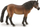 Figurinë kafshe CollectA Exmoor Pony Stallion, L, e kaftë