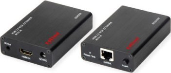 Transmetues dhe pranues HDMI Roline 14.01.3417, 4K 60Hz, Cat.6A, i zi