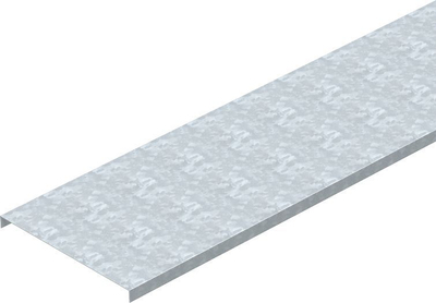 Kapak koryto kabllosh Bettermann DRLU 150 FS, 150mm, çelik i galvanizuar, gri metalik