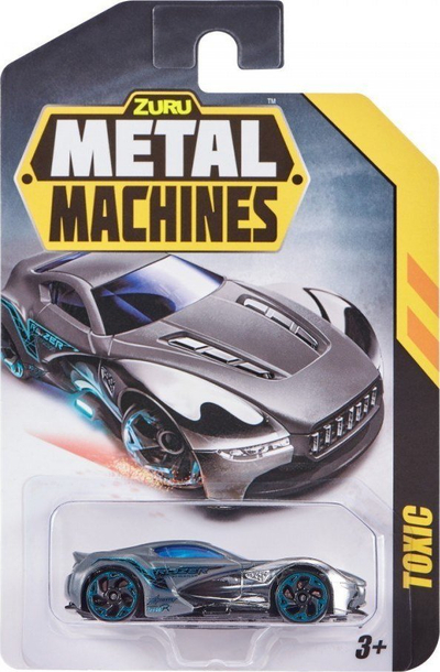 Set makina lodër Zuru Metal Machines Series 2, 24 copë, metalike, shumëngjyrëshe