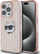 Kapak telefoni Karl Lagerfeld KLHCP14XHKLPCHP, për iPhone 14 Pro Max 6.7", hardcase, rozë