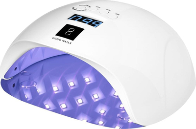 Lampë UV LED Ocho Nails X13, 65W, sfond pasqyrë, e bardhë
