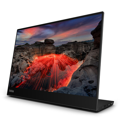 Пренослив монитор Lenovo ThinkVision M14t Gen 2, 14\", 2.2K екран на допир, црн