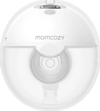 Pompa gjiri Momcozy M5 Single, elektrike portative, me bateri, rozë