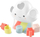 Lodër edukative Skip Hop Silver Lining Cloud, sorter formash, për bebe, shumëngjyrëshe