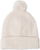 Kapelë për bebe Lodger Folklore Birch, lesh Merino, 3-6 muaj, e bardhë