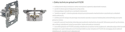 Prizë dyshe Karlik Flexi, me tokë, silver metallic