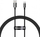Kabllo USB Baseus P10320102114-00, USB-A me USB-C, 1 m, 100 W, e zezë