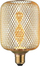 Llambë LED për zbukurim Paulmann Metallic Glow Cyl Helix, E27, dritë e ngrohtë, ngjyrë bronzi