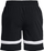 Спортски кратки панталони Under Armour Baseline Woven, за мажи, црни со сиво