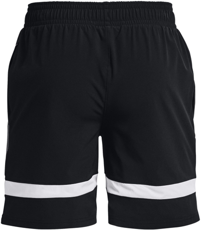 Спортски кратки панталони Under Armour Baseline Woven, за мажи, црни со сиво