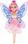 Lodër kukull MEGA CREATIVE Fairy 523997, 23cm, me krahë zanash, shumëngjyrëshe