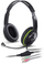 Слушалки со микрофон Genius HS-400A, 3.5 мм, црно зелени