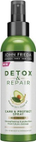 Заштитен спреј за коса John Frieda Detox & Repair, масло од авокадо, 100ml